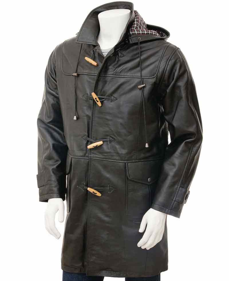 mens duffle leather coat (2)